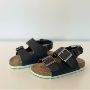 Gymboree Navy Buckle Sandals
